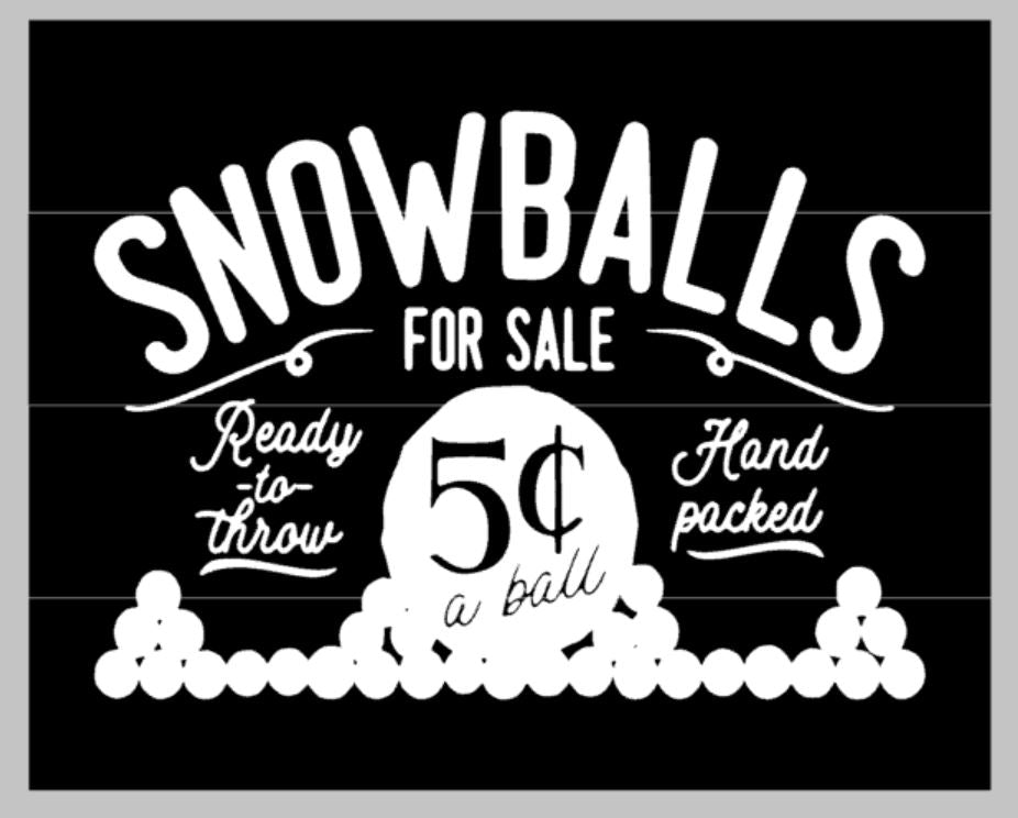 Snowballs for sale