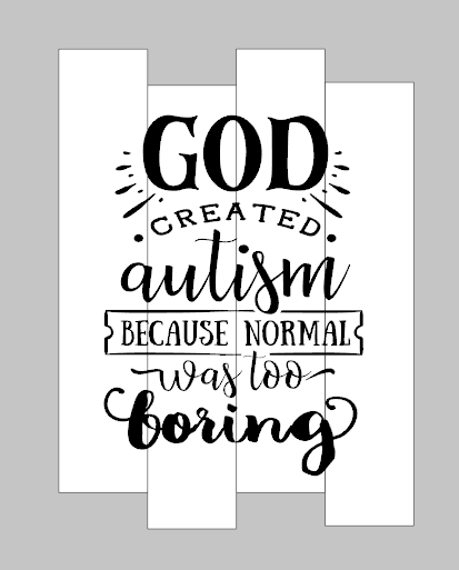 God created autism