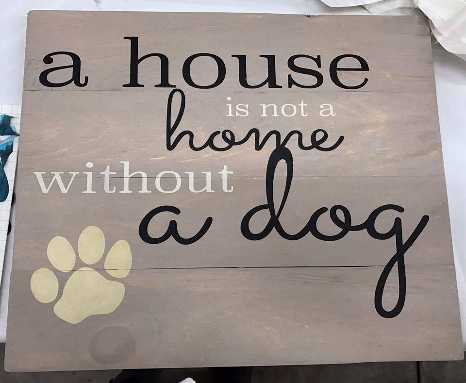 A house is not a home without a dog