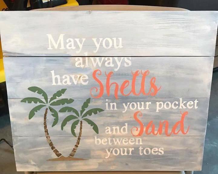 May you always have shells in your pocket