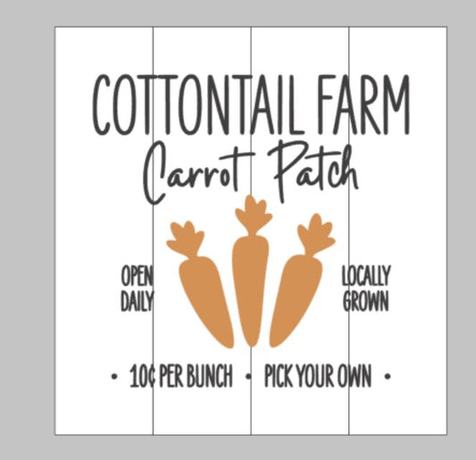 Cottontail Farm Carrot Patch