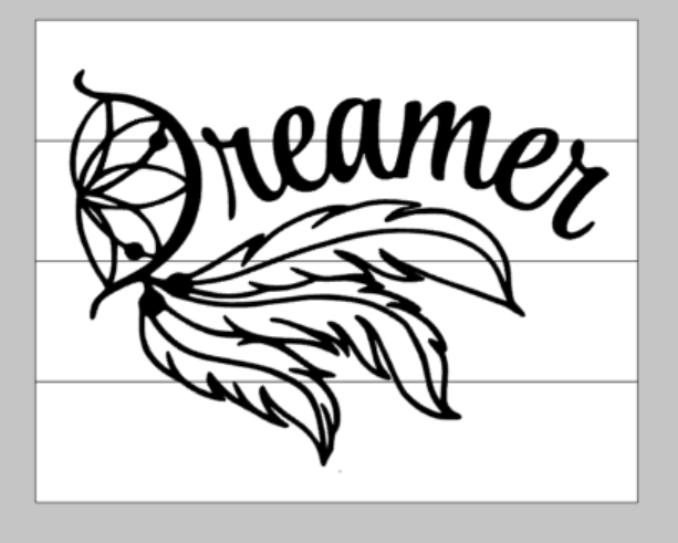 Dreamer with dream catcher