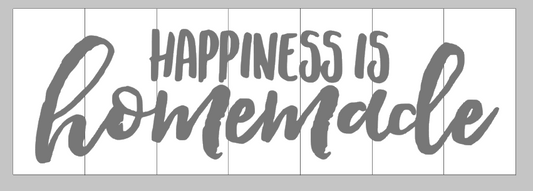 Happiness is homemade
