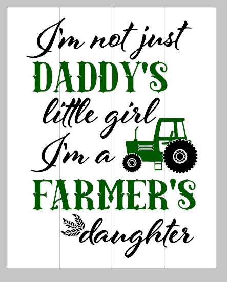 I'm not just daddy's little girl