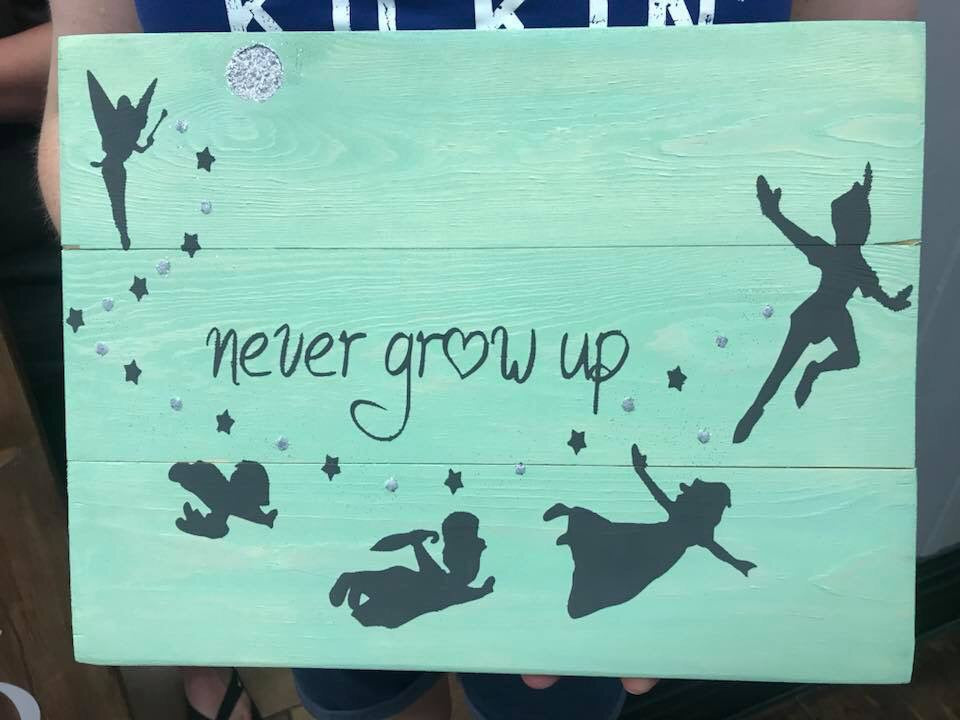 Never grow up-Peter Pan