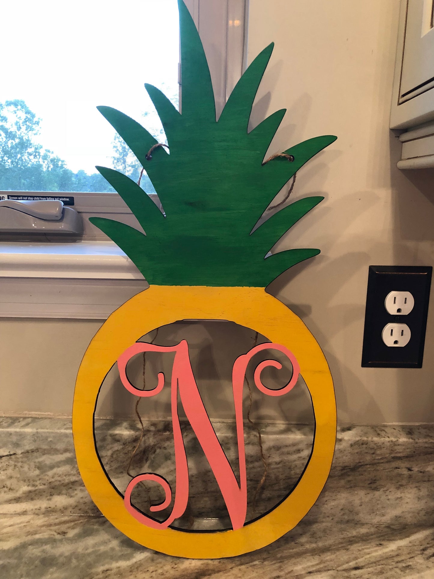 Door hanger Pineapple