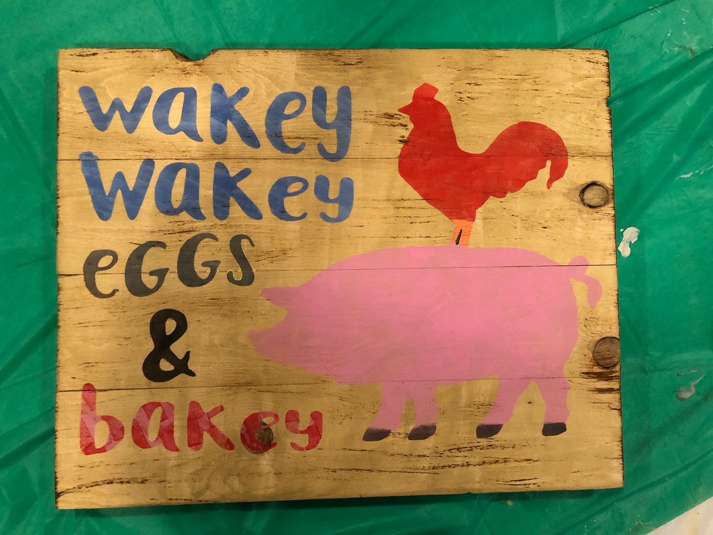 Wakey wakey eggs and bakey