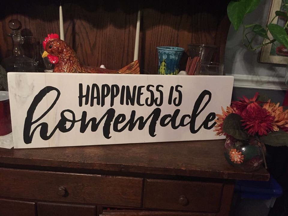 Happiness is homemade