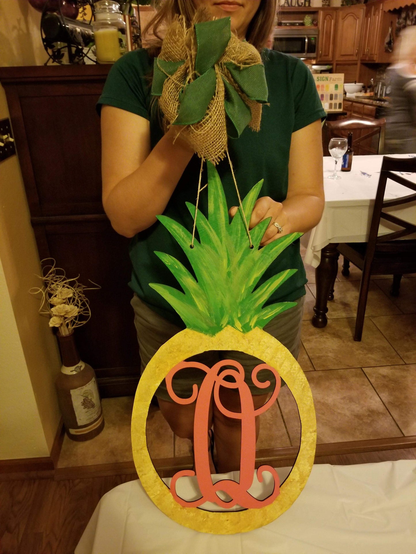 Door hanger Pineapple