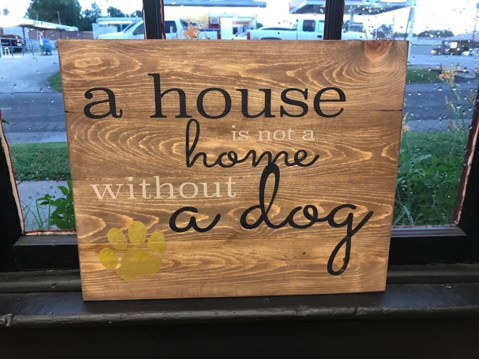 A house is not a home without a dog