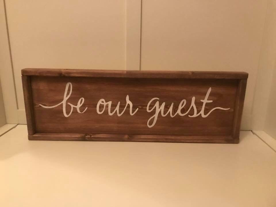 Be our guest