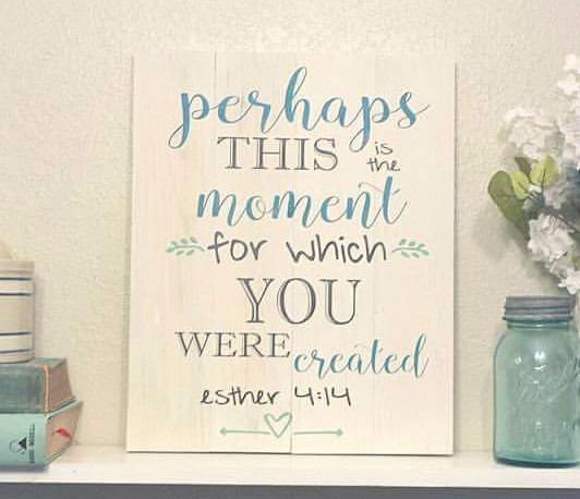 Perhaps this is the moment