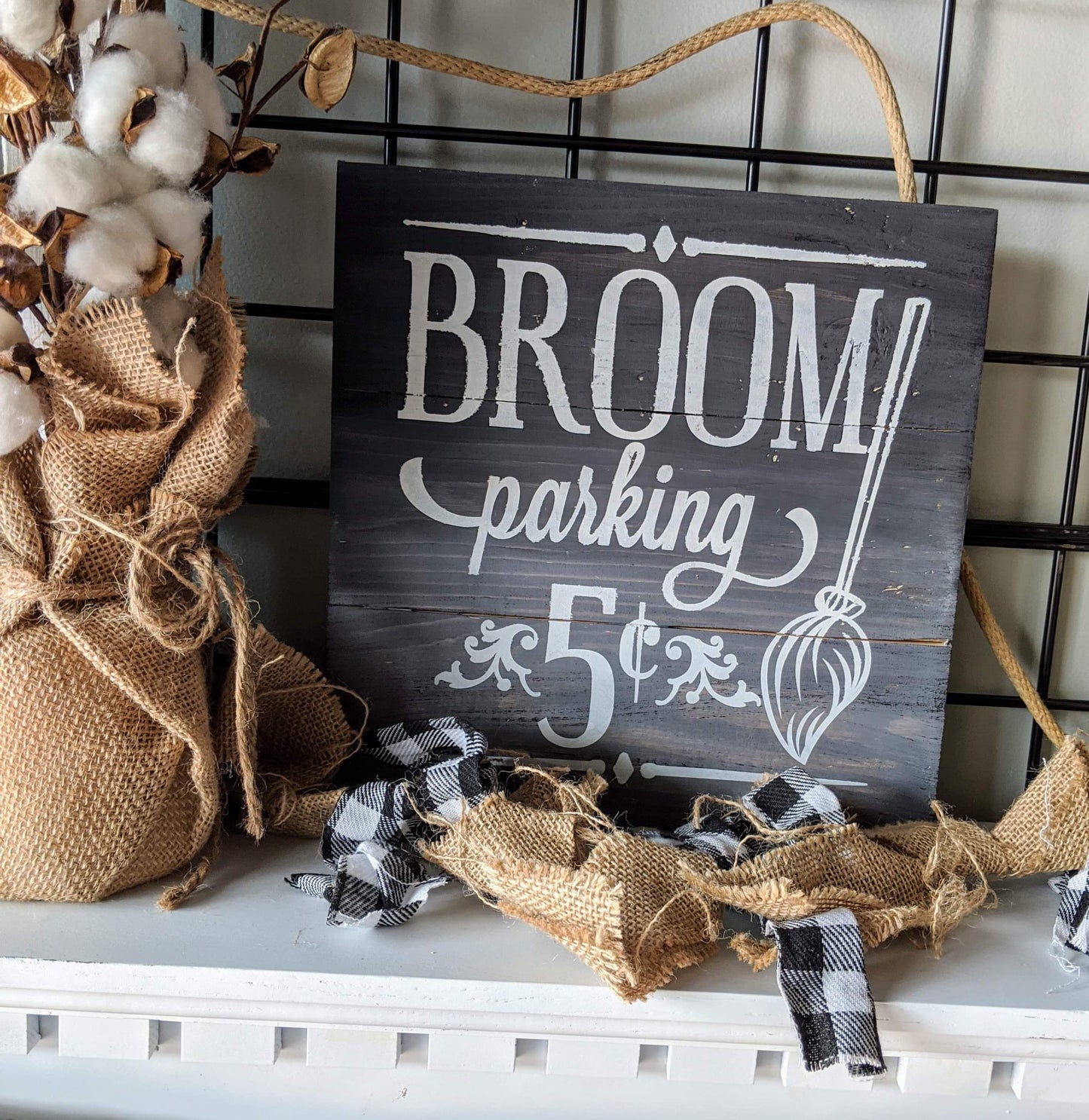 Broom parking 5 cents