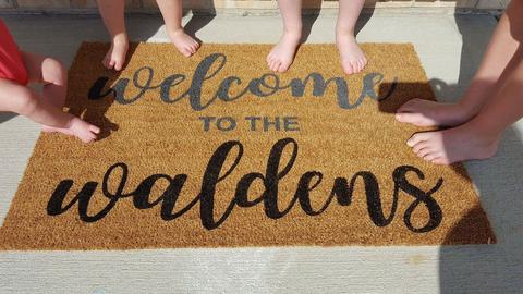 Welcome to the last name (waldens shown)